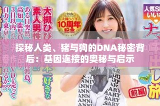 探秘人類、豬與狗的DNA秘密背后：基因連接的奧秘與啟示