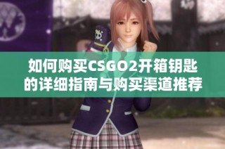如何購買CSGO2開箱鑰匙的詳細(xì)指南與購買渠道推薦