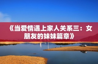 《當愛情遇上家人關系三：女朋友的妹妹篇章》