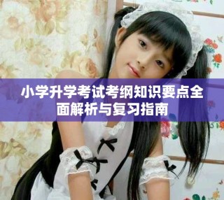 小學(xué)升學(xué)考試考綱知識(shí)要點(diǎn)全面解析與復(fù)習(xí)指南