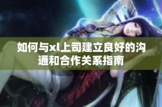 如何與xl上司建立良好的溝通和合作關(guān)系指南