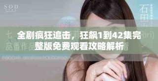 全劇瘋狂追擊，狂飆1到42集完整版免費(fèi)觀看攻略解析