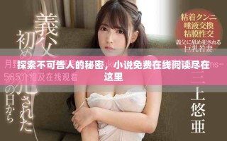 探索不可告人的秘密，小說免費在線閱讀盡在這里