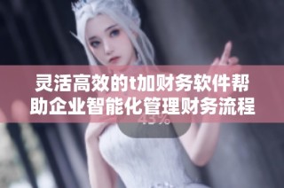 靈活高效的t加財(cái)務(wù)軟件幫助企業(yè)智能化管理財(cái)務(wù)流程