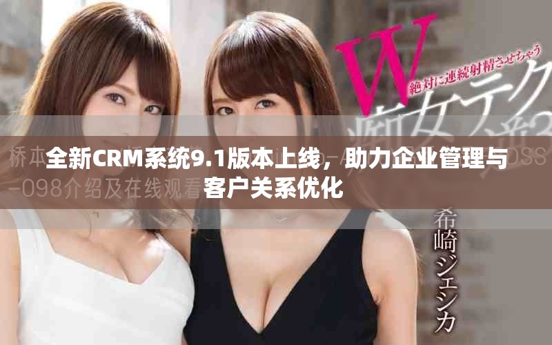 全新CRM系統(tǒng)9.1版本上線，助力企業(yè)管理與客戶關(guān)系優(yōu)化 