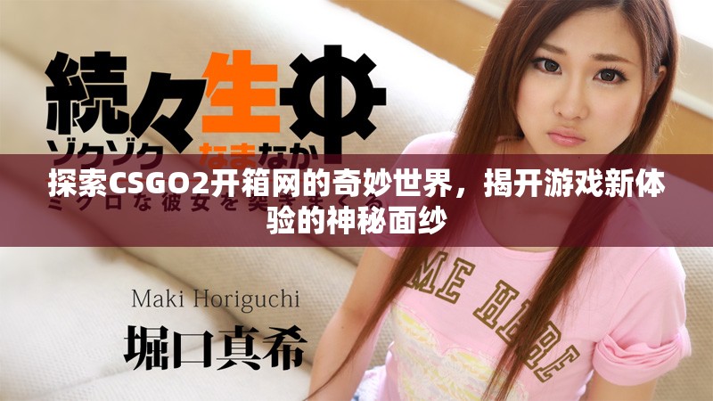 探索CSGO2開(kāi)箱網(wǎng)的奇妙世界，揭開(kāi)游戲新體驗(yàn)的神秘面紗