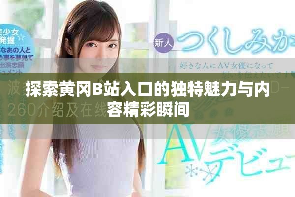 探索黃岡B站入口的獨(dú)特魅力與內(nèi)容精彩瞬間