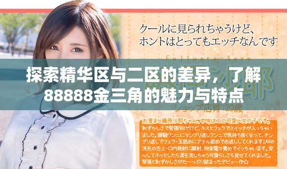 探索精華區(qū)與二區(qū)的差異，了解88888金三角的魅力與特點(diǎn)