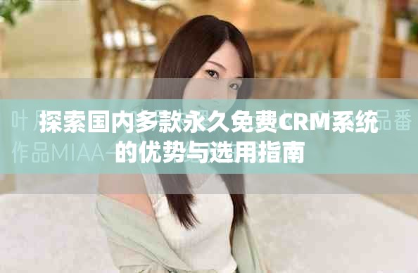探索國內(nèi)多款永久免費CRM系統(tǒng)的優(yōu)勢與選用指南