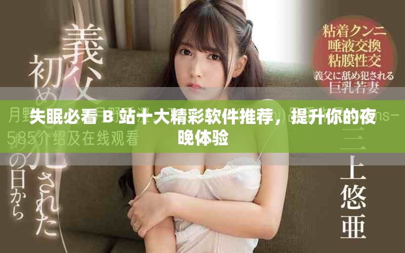 失眠必看 B 站十大精彩軟件推薦，提升你的夜晚體驗(yàn)