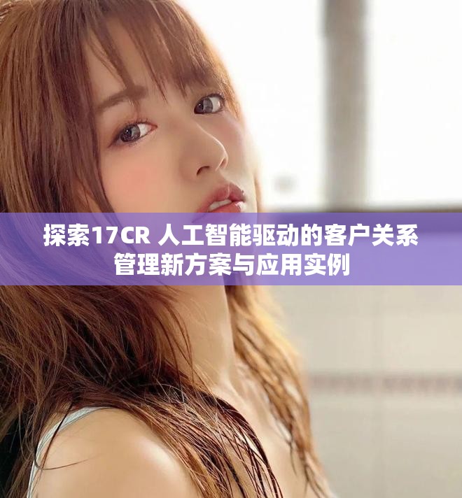 探索17CR 人工智能驅(qū)動(dòng)的客戶關(guān)系管理新方案與應(yīng)用實(shí)例