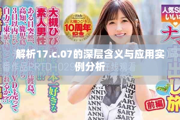 解析17.c.07的深層含義與應(yīng)用實例分析