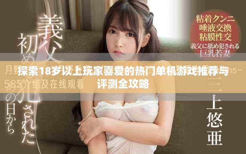 探索18歲以上玩家喜愛的熱門單機(jī)游戲推薦與評(píng)測(cè)全攻略
